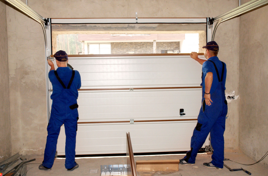 Replacing the garage door