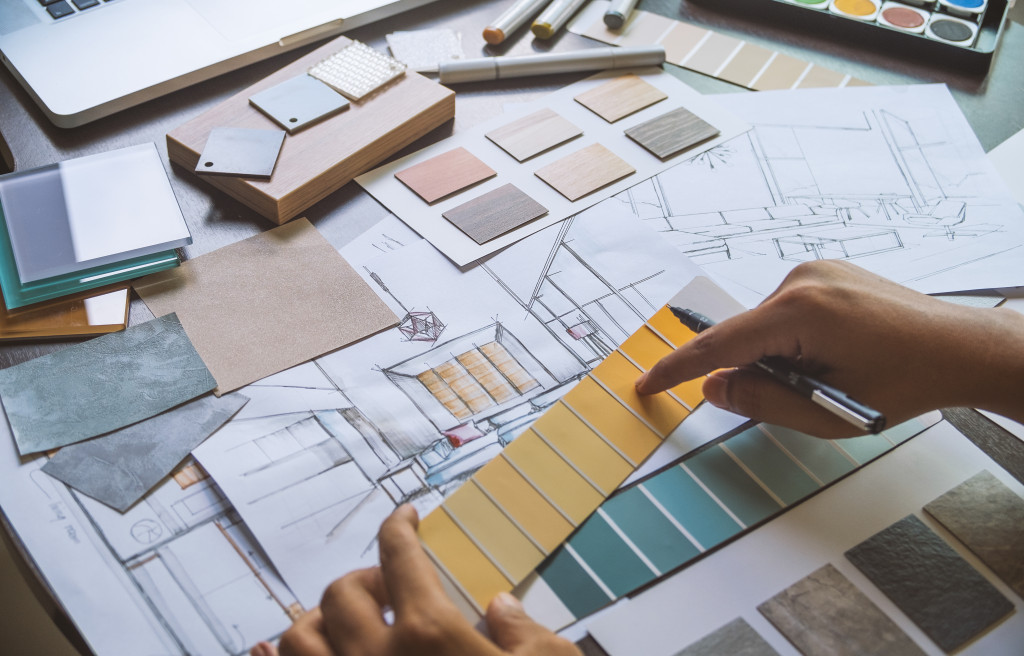 renovating home with an interior designer helping
